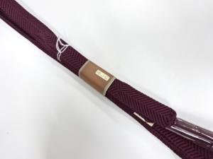 未使用品　正絹　手組帯締め